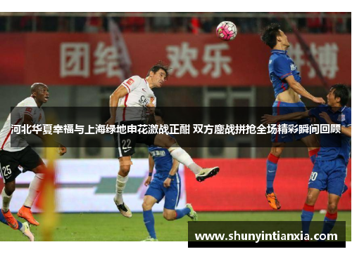 河北华夏幸福与上海绿地申花激战正酣 双方鏖战拼抢全场精彩瞬间回顾