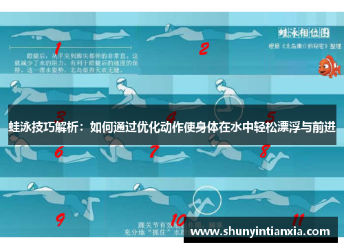 蛙泳技巧解析：如何通过优化动作使身体在水中轻松漂浮与前进